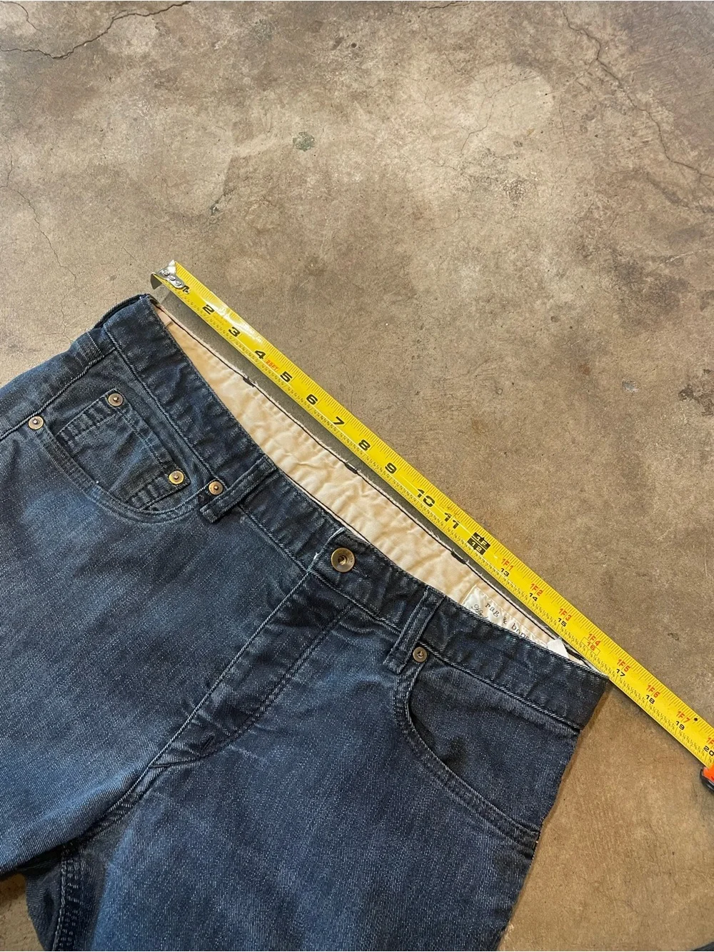 Rag & Bone Handmade Straight Fit Jeans